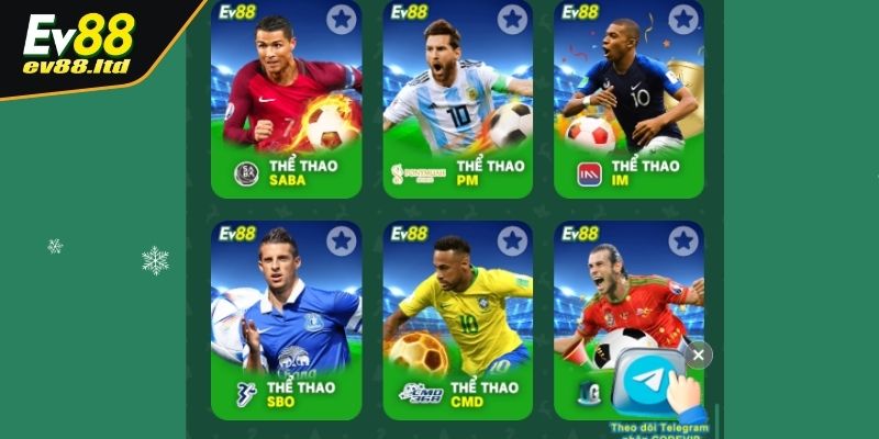 Giới thiệu sảnh cược Thể Thao EV88