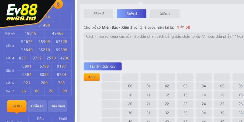 Sử dụng giải ĐB để ghép số