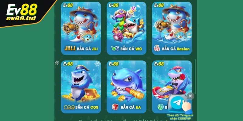 Tổng quan về sân chơi bắn cá EV88